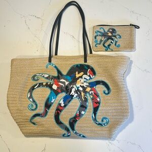 Vera Bradley Summer Tote and Coin bag